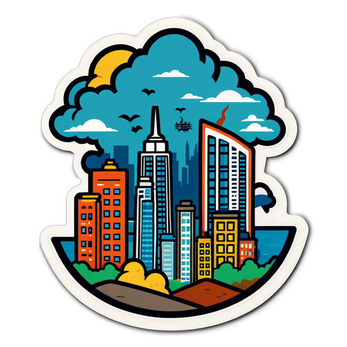 Shaky City Smiles: Vancouver's Quirky Earthquake Sticker