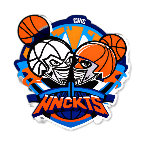 Knicks vs. Nets Rivalry Sticker