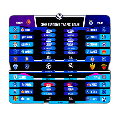 Bảng xếp hạng Champions League