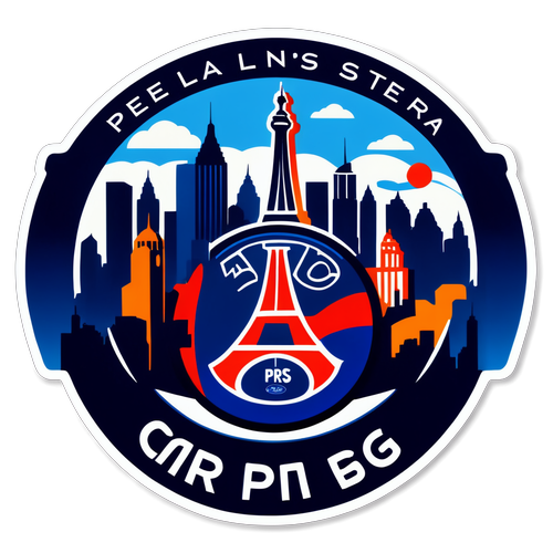 Stika ya PSG na Mandhari ya Jiji