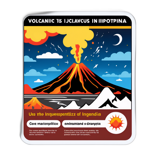 Infografis Dampak Letusan Gunung Berapi di Indonesia