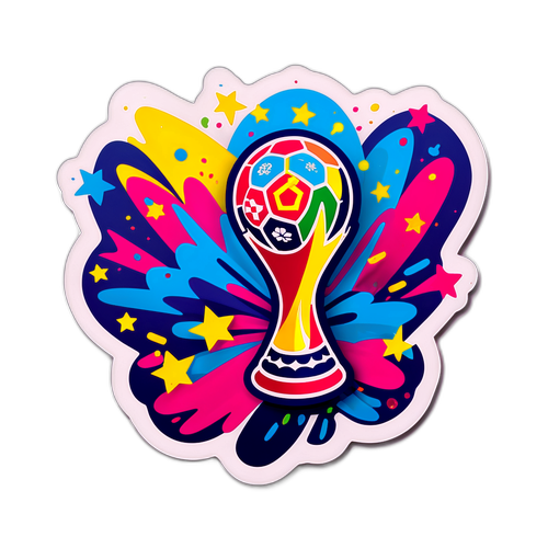 Sticker der Freude über die WM-Qualifikationen