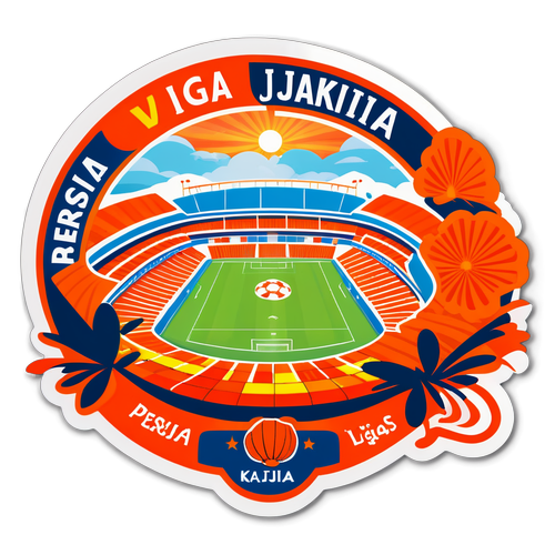 Stiker Stadion Persija Jakarta