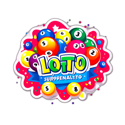Crea un adesivo giocoso per ‘estrazioni lotto superenalotto’