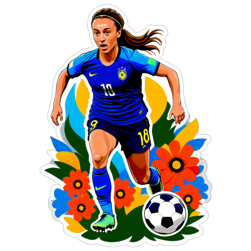 Fotbollssticker med Kosovare Asllani