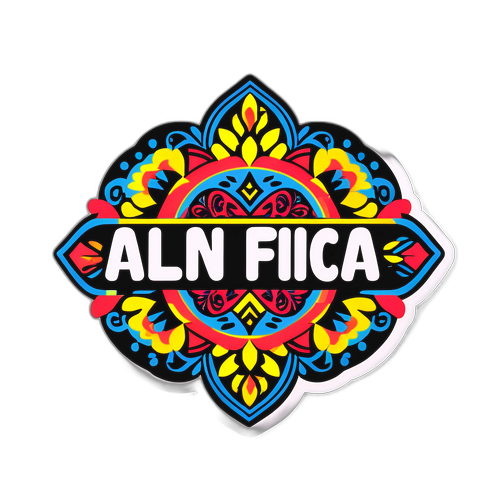 Sticker cu 'Alin Fica'