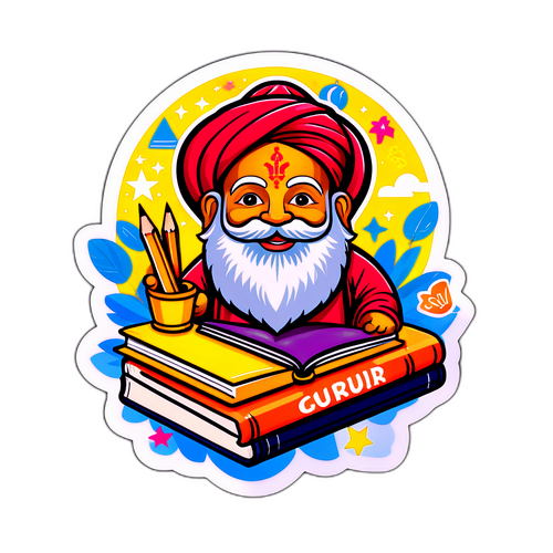 Stiker Merayakan Hari Guru