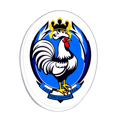 Un sticker care celebrează moștenirea Tottenham