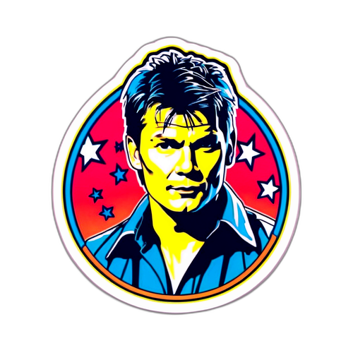Morten Harket Zenei Ünneplő Matrica