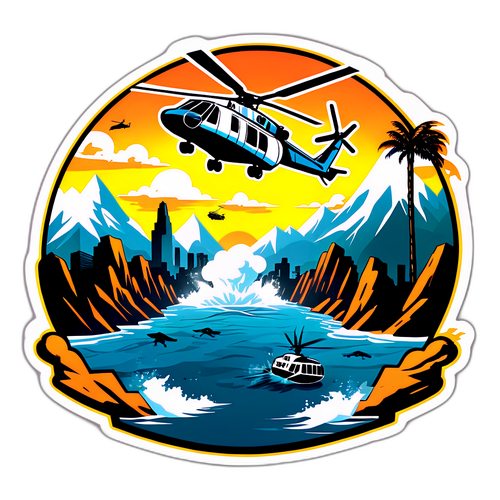 Scène iconique de San Andreas