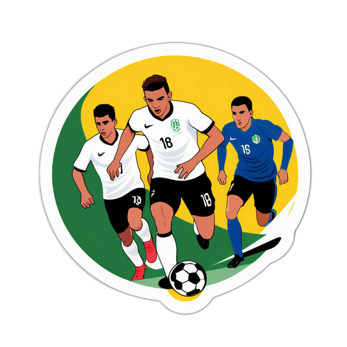 U23国家足球队与伊拉克队的紧张时刻