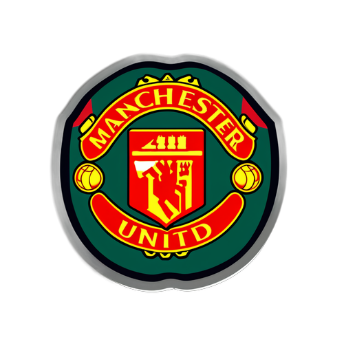 Manchester United Logó Matrica