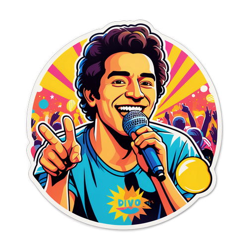 Arte de Gustavo Mioto em Concerto