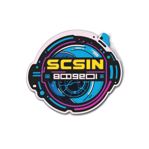 Desain Stiker Futuristik 'sscasn.bkn.go.id 2025'