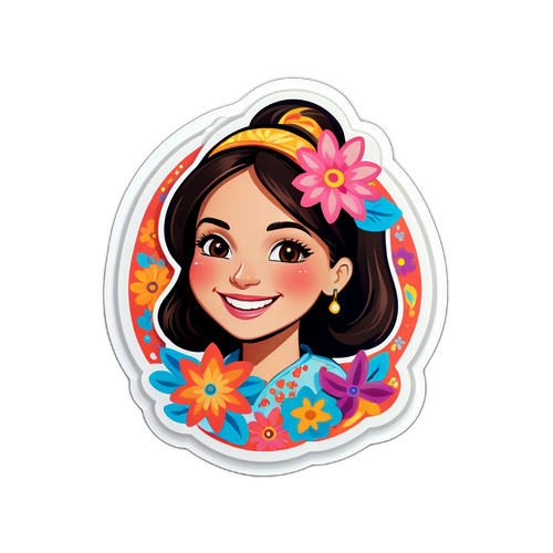 Hülya Kaya'nın Gülümsemesi Sticker Tasarımı