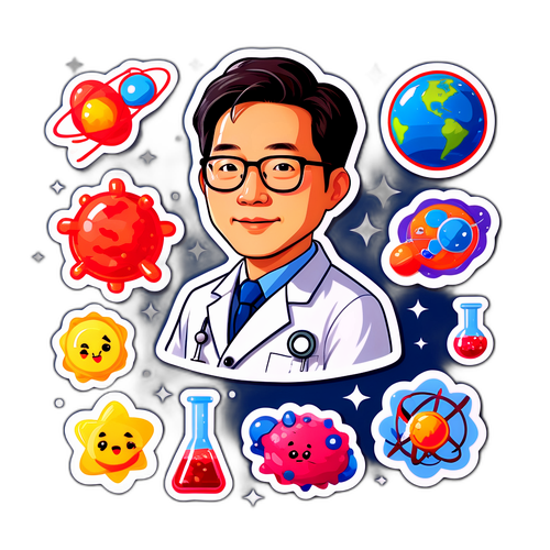 김상욱 교수의 과학적 접근을 담은 스티커