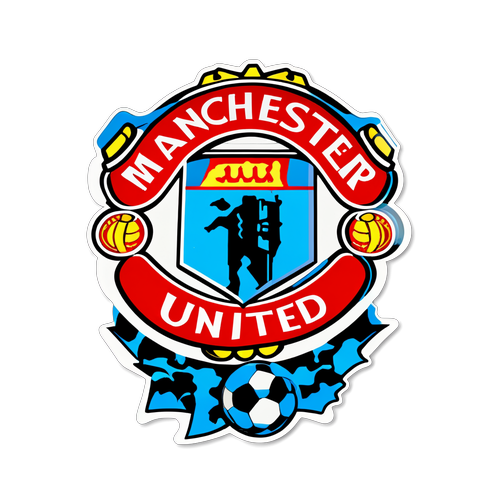 Manchester United vs. Manchester City Rivalry Sticker