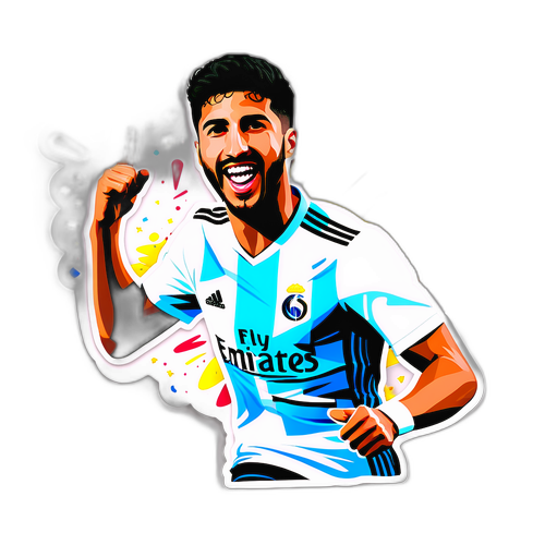 Asensio: Gol Sevinci Sticker