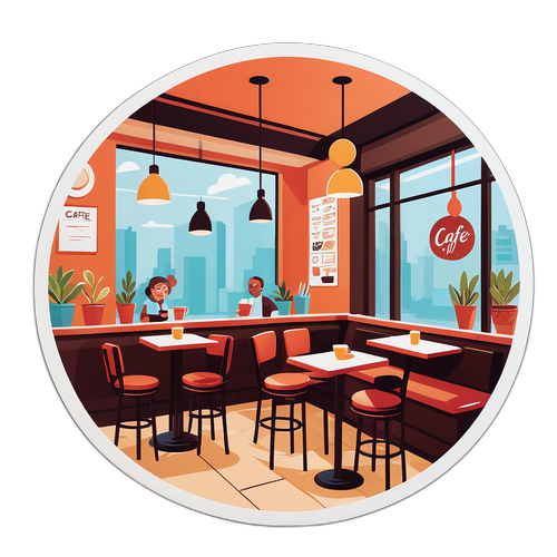 Сучасне кафе зі затишною атмосферою дружби
