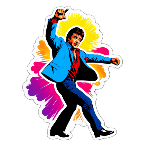Sylvester Stallone w stylu disco