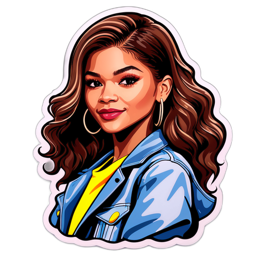 Adesivo de Zendaya