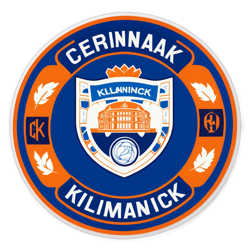 Voel de Trots! De Onmiskenbare Cercle Kilmarnock Sticker voor Elk Fan!