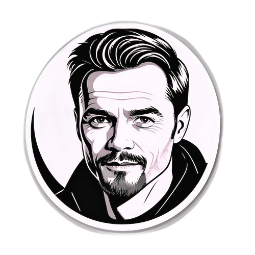 Minimalist portrett av Vebjørn Selbekk