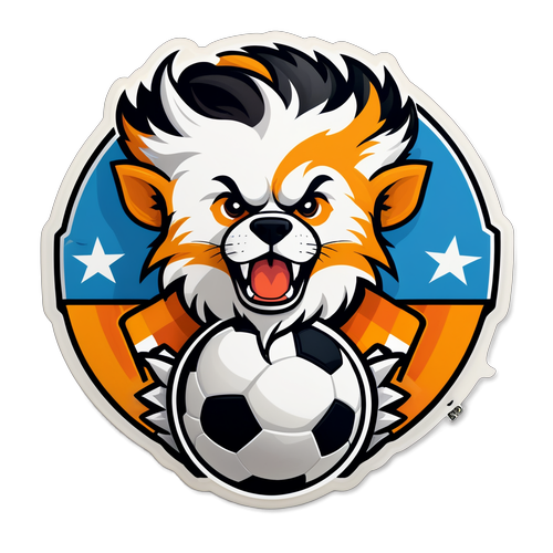 Minnesota vs Houston Dynamo Soccer Match Sticker