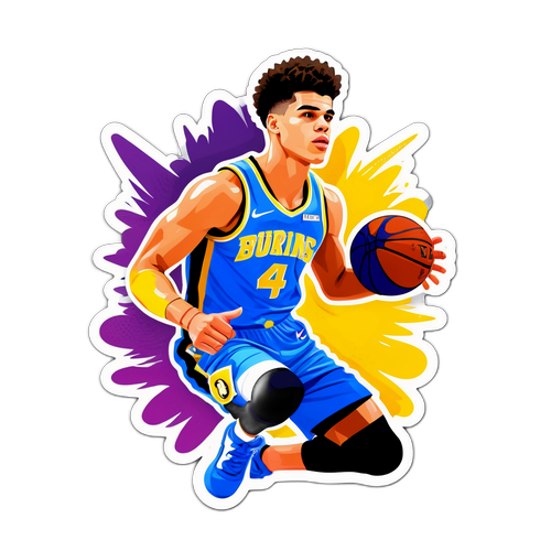 Sticker ng Heroikong Pose ni Michael Porter Jr.