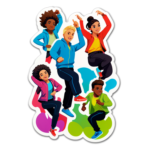 Mga Sticker ng Mga Viral na Sayaw