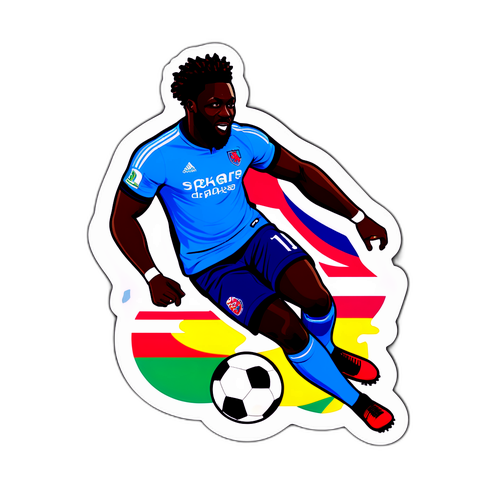 Autocollant créatif de Bakary Sako