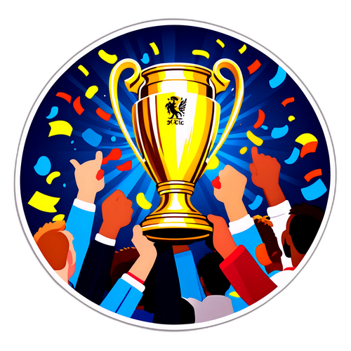 Aufregung eines Champions-League-Spiels