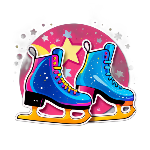 Legende Iceskøjter Sticker