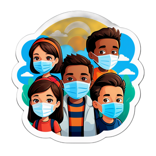 สติกเกอร์การป้องกันมลพิษทางอากาศ