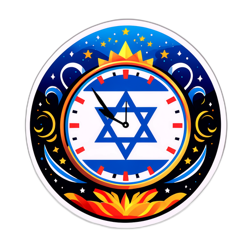 שעון ישראלי מעוצב