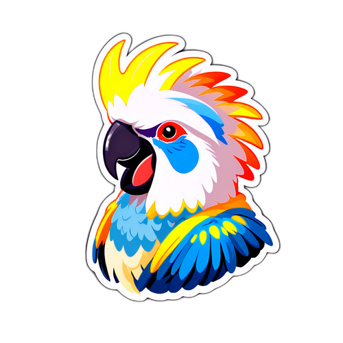 大声叫嚷的葵鹦鹉