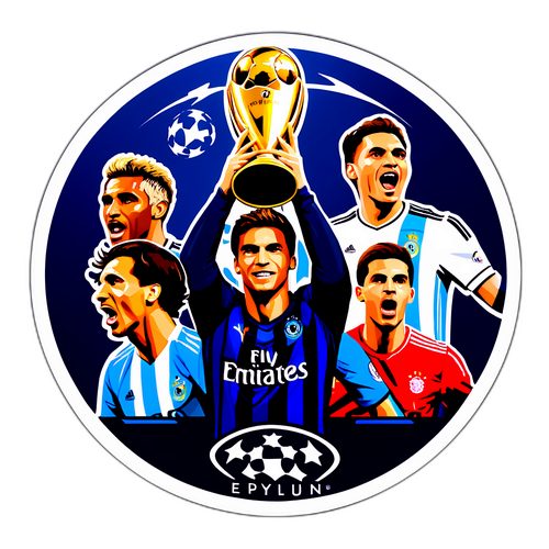 챔피언스 리그 상징적인 순간 스티커