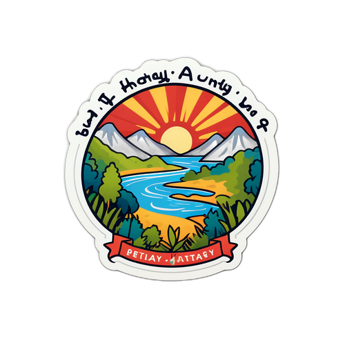 Hatay'ın Güzellikleri Sticker Tasarımı