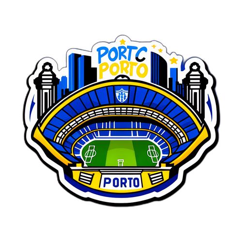 Stylizowany projekt stadionu FC Porto