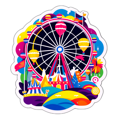 Stiker Tomorrowland yang Menyeronokkan