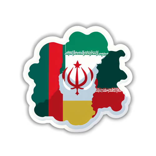 Unveiling Iran's Heart: The Sticker That Captures National Pride and Identity!