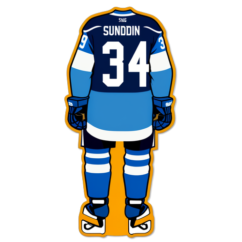 Hyllningen till Mats Sundin: Retro Hockeytröja som Får Alla Fans att Tappa Andan!