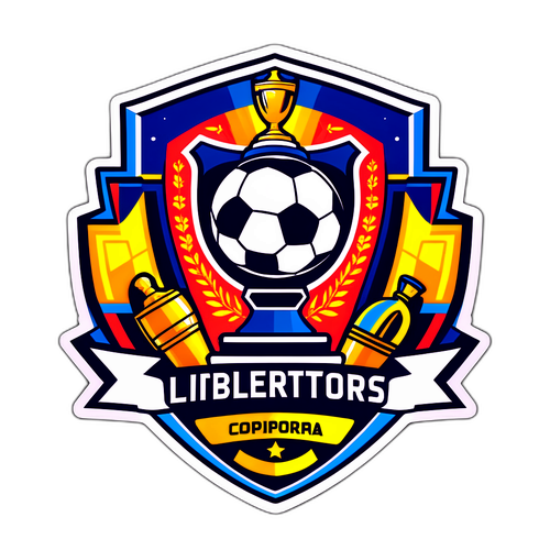 Stiker Copa Libertadores yang Bergaya