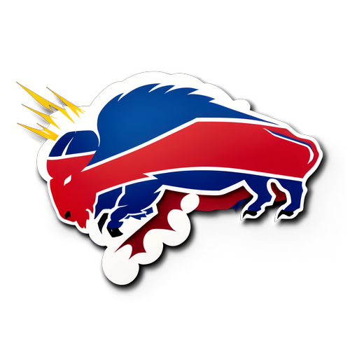 Electrifying Showdown: Witness the Thunderous Power of the Bills' Legendary Logo!