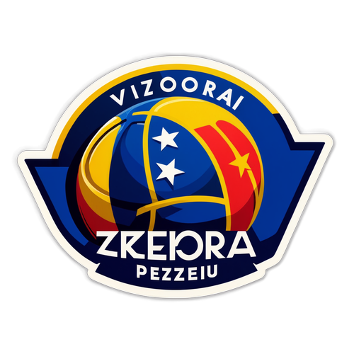 Design samolepky s logem Viktorie Plzeň v evropském fotbalovém stylu