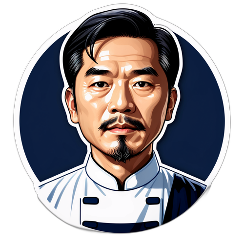정일모 요리사 아이콘 스티커