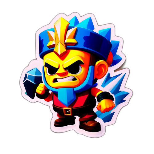 Energiczne naklejki Clash Royale