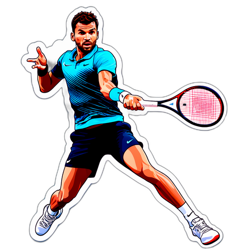 Stylish Sticker ni Grigor Dimitrov