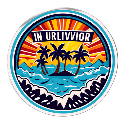 Hayatta Kalma Temalı Sticker