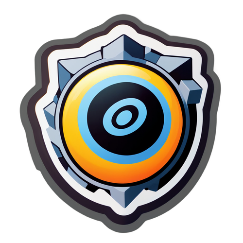 Palantir Logo mit Technologie-Elementen